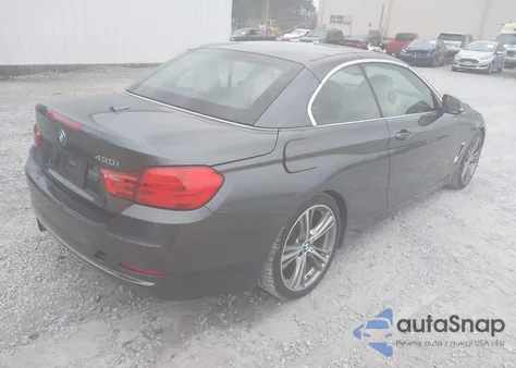 2017 BMW 430I from USA, damaged, VIN WBA4U7C33H5J54797